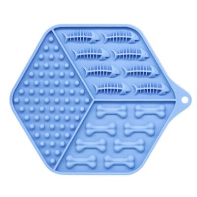 Interactive Dog Lick Mat for Slow Feeding and Anxiety Relief