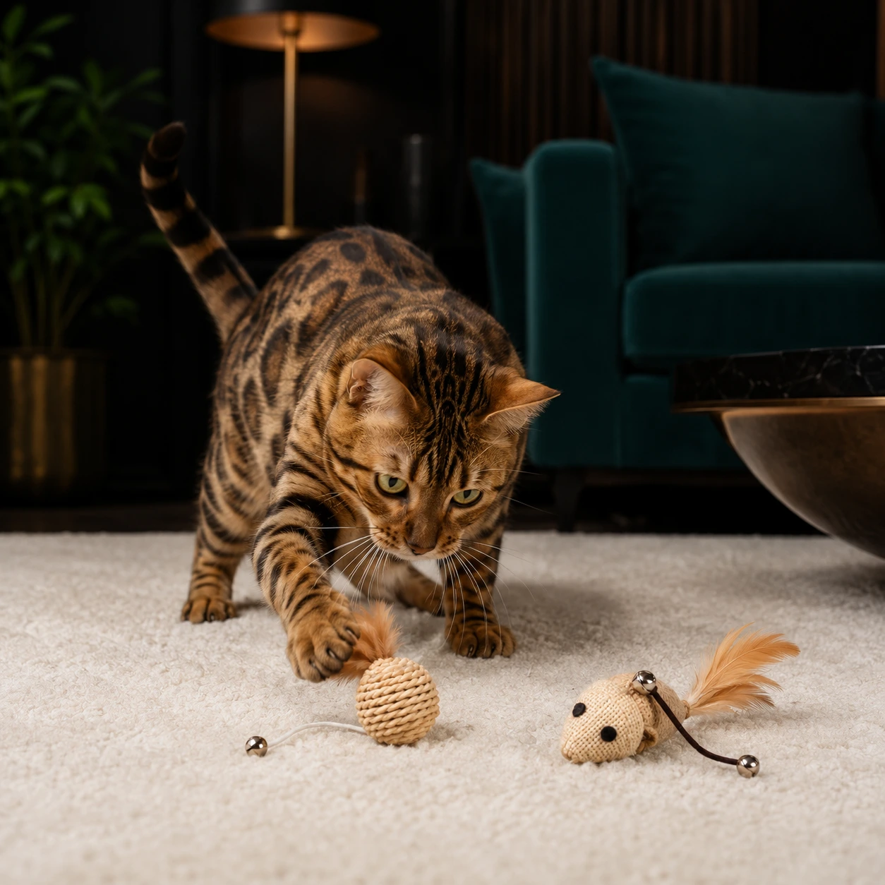 Cat Teaser Wand Toy