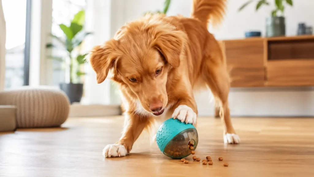 treat dispensing dog toys