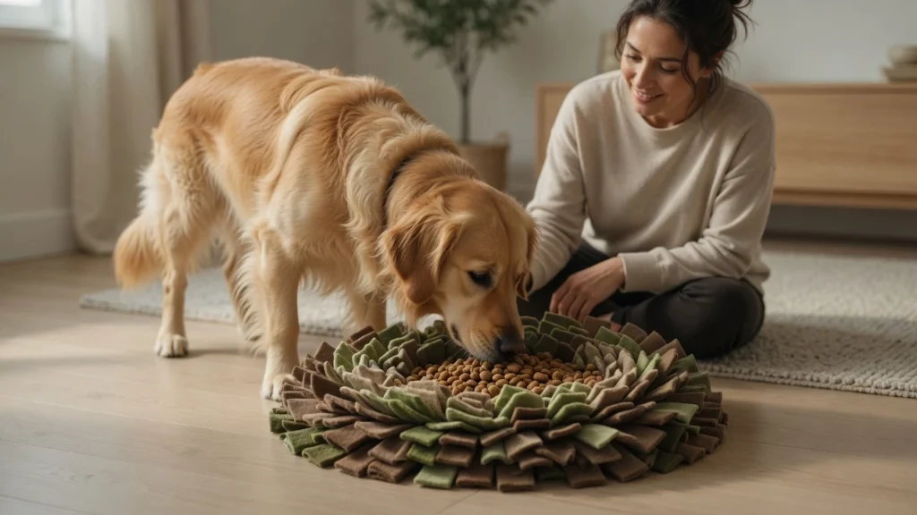 how to use a snuffle mat safely for dogs