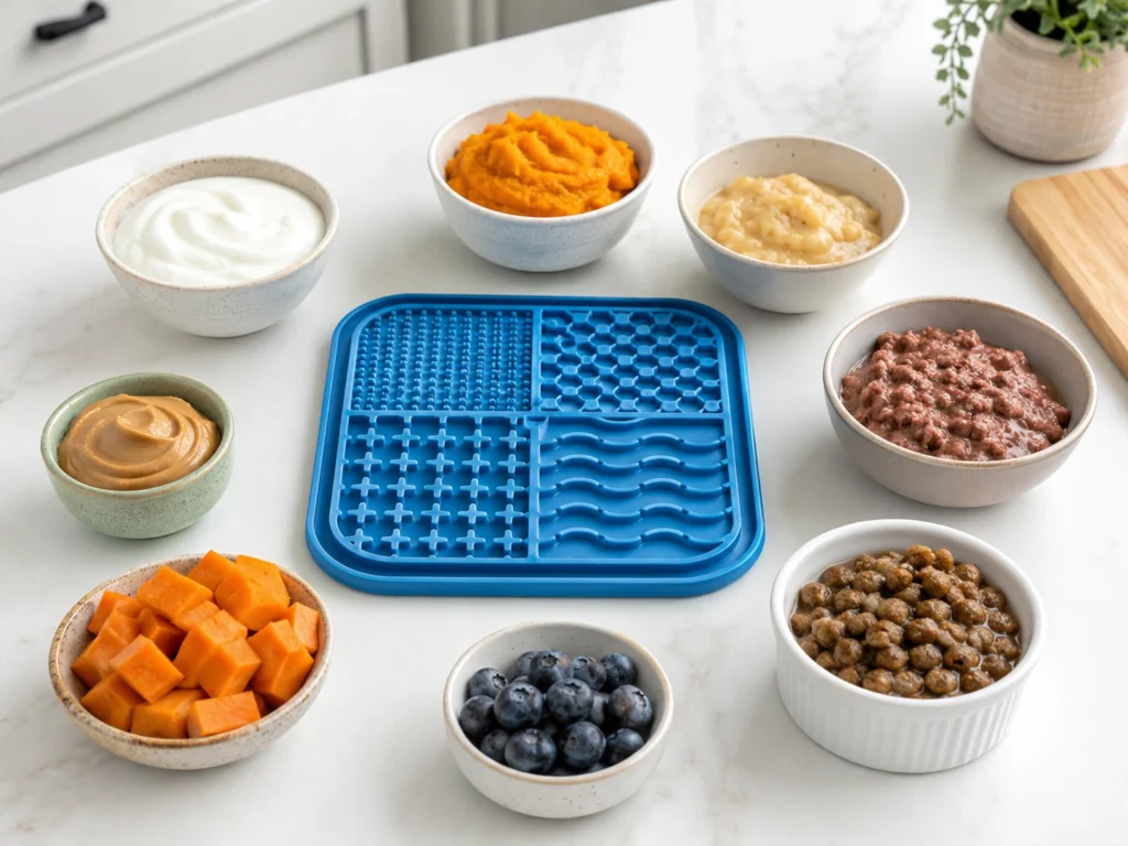 dog-safe ingredients for lick mat recipes
